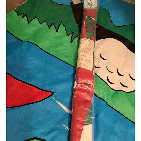 Cardinal Bird and Golf Garden Outdoor Flags Banner. Set of 2 - Picture 10 of 11